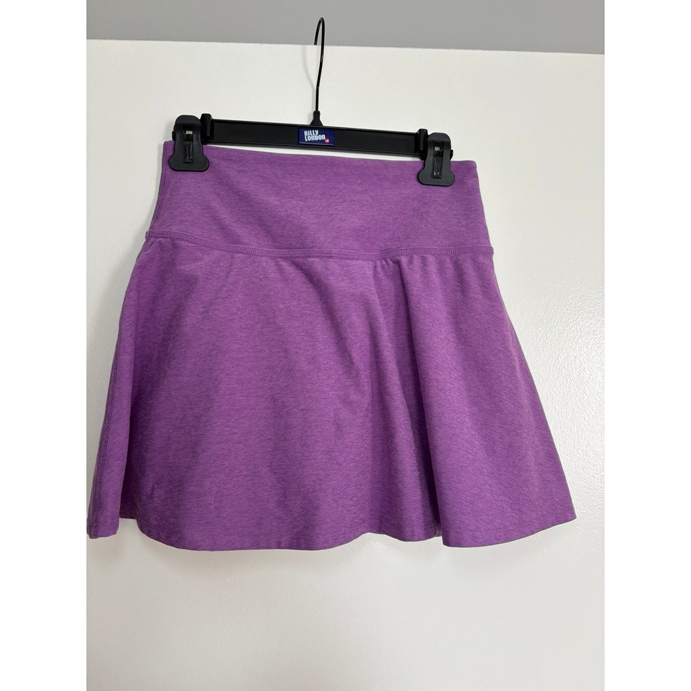 NEW Beyond Yoga Skirt Small Purple Spacedye High Waisted Skort SD5090 - Picture 5 of 7